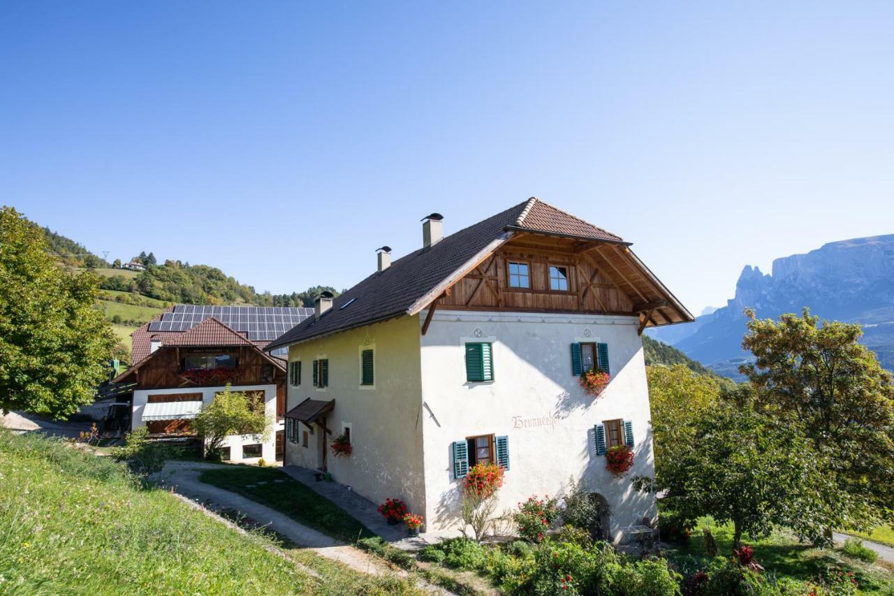 Ferienwohnung Brunnerhof-Schrof Klobenstein Exterior foto